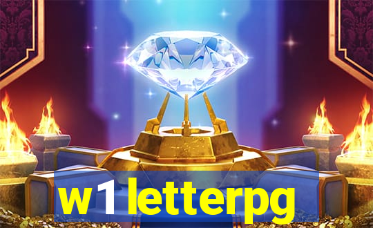 w1 letterpg